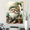 Easy Paint by Numbers Kit for Adults – Gnome DIY Canvas Painting, Acrylic & Oil Paint by Number Kit for Beginners, 16x20in Home Wall Decor